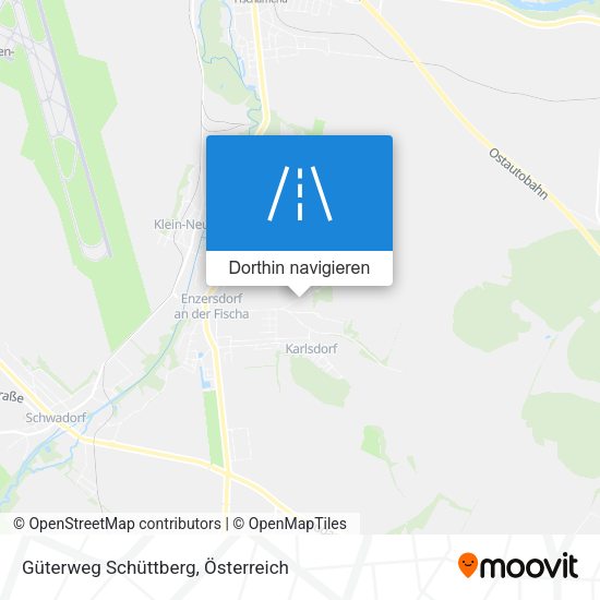 Güterweg Schüttberg Karte