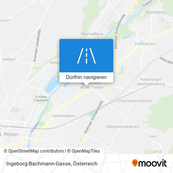 Ingeborg-Bachmann-Gasse Karte