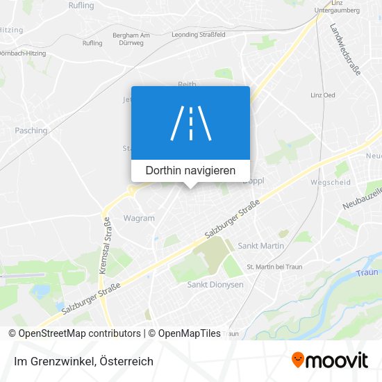 Im Grenzwinkel Karte