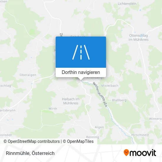 Rinnmühle Karte