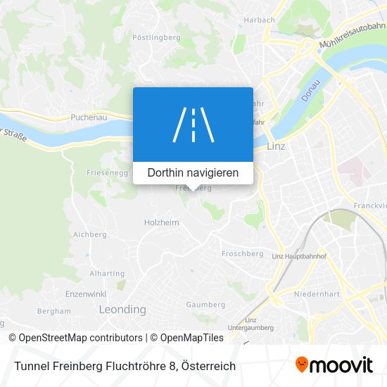 Tunnel Freinberg Fluchtröhre 8 Karte
