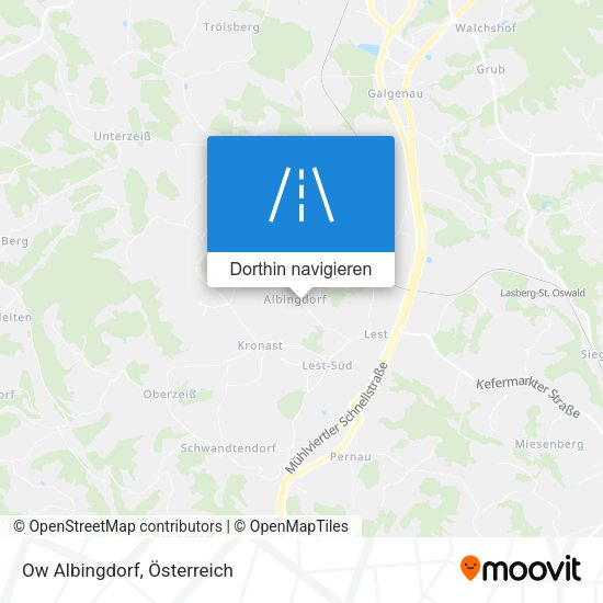 Ow Albingdorf Karte