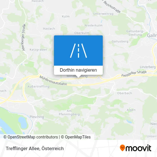 Trefflinger Allee Karte