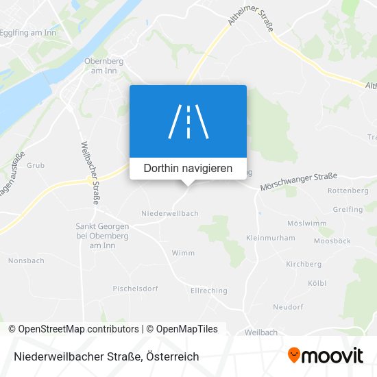 Niederweilbacher Straße Karte