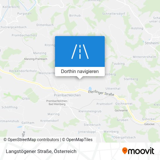 Langstögener Straße Karte