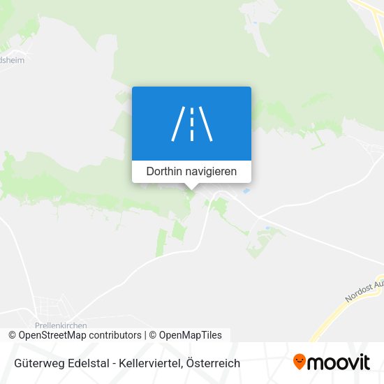 Güterweg Edelstal - Kellerviertel Karte