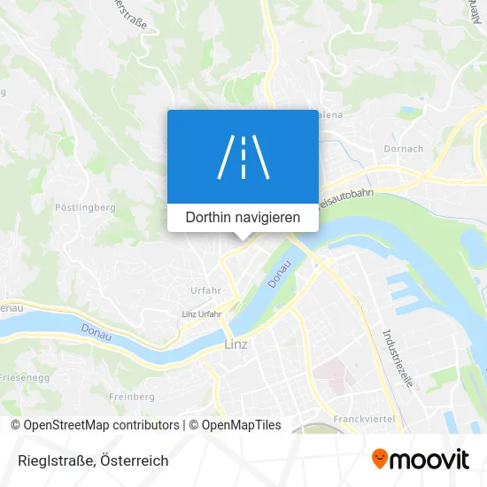 Rieglstraße Karte