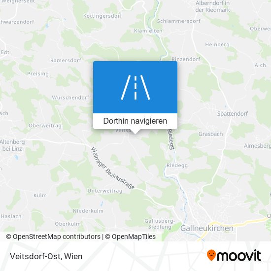 Veitsdorf-Ost Karte