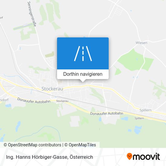 Ing. Hanns Hörbiger-Gasse Karte