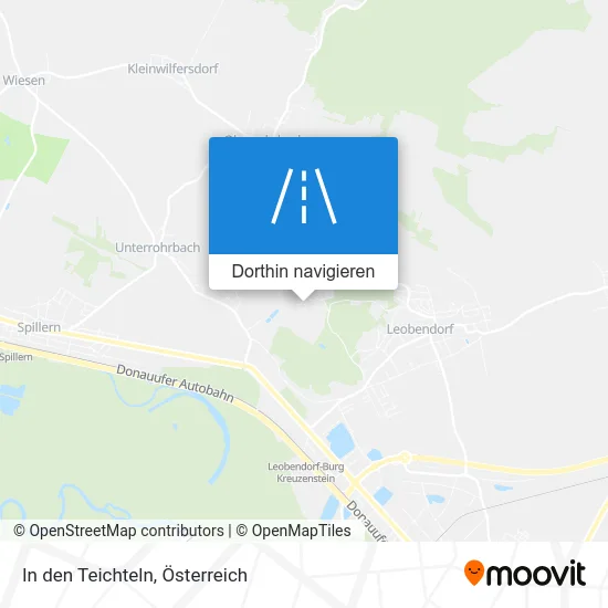 In den Teichteln Karte