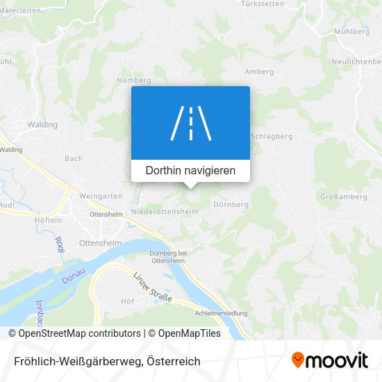 Fröhlich-Weißgärberweg Karte