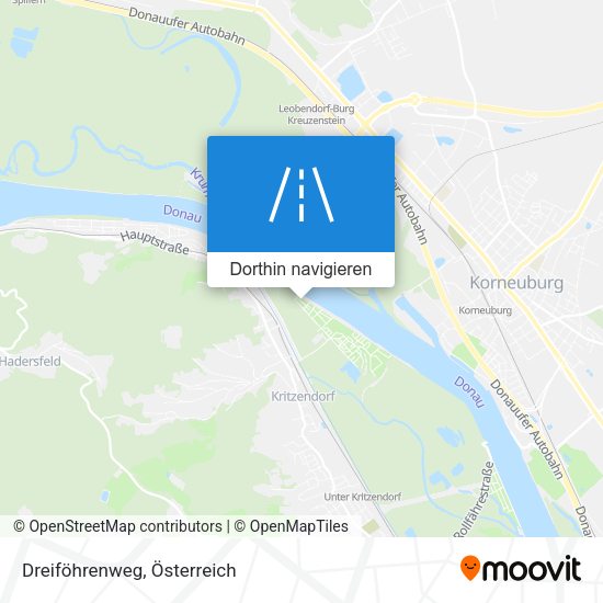 Dreiföhrenweg Karte