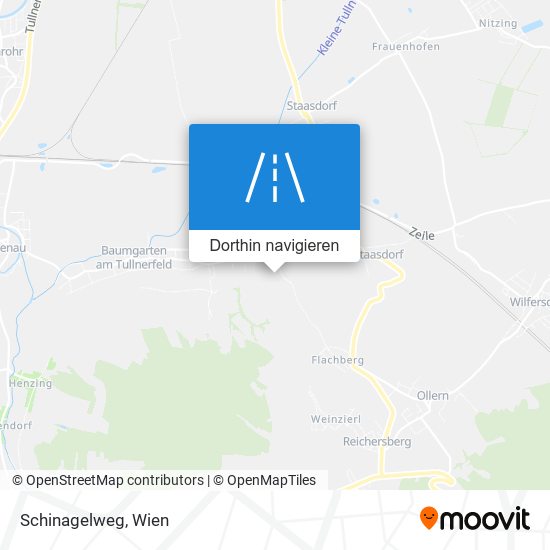 Schinagelweg Karte