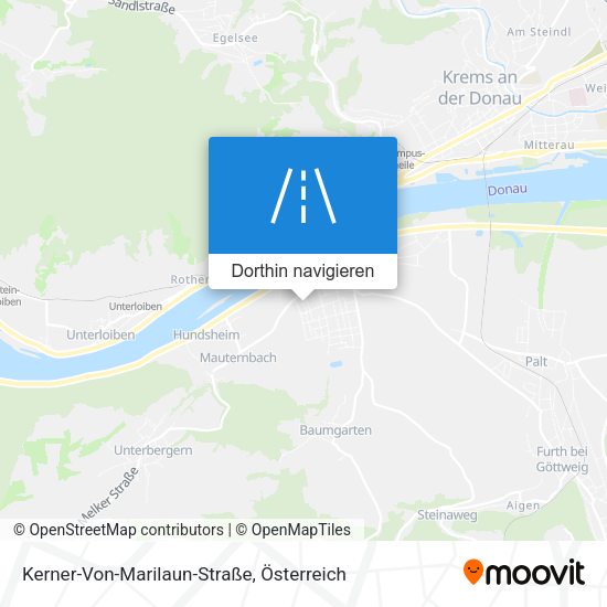 Kerner-Von-Marilaun-Straße Karte