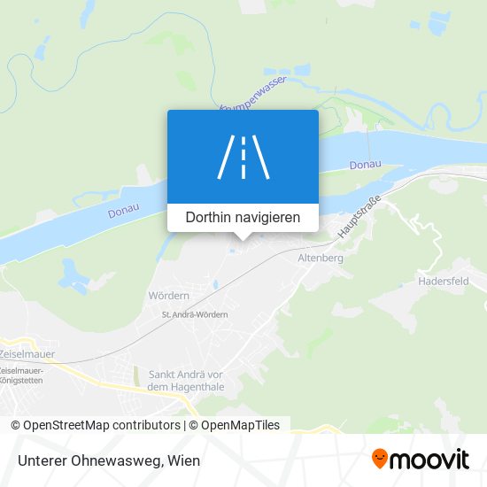 Unterer Ohnewasweg Karte