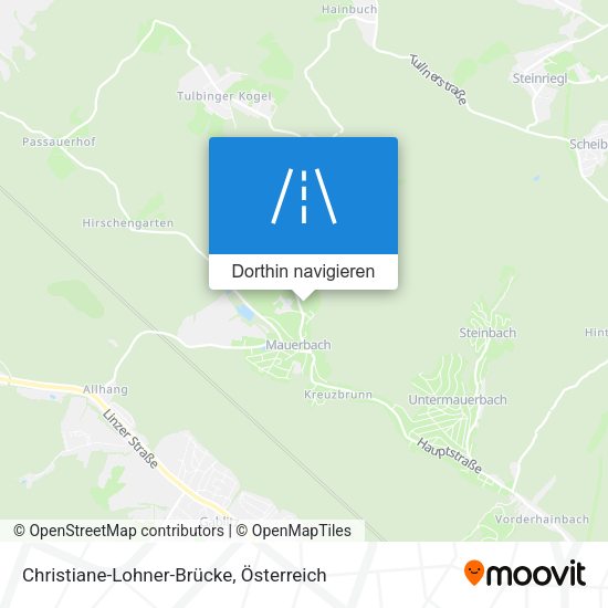 Christiane-Lohner-Brücke Karte