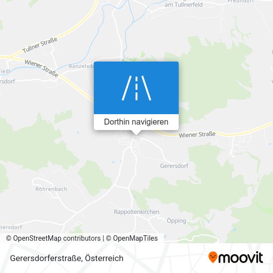 Gerersdorferstraße Karte