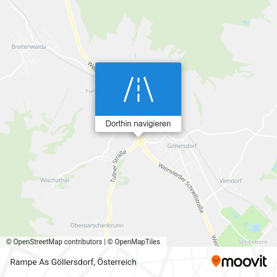 Rampe As Göllersdorf Karte