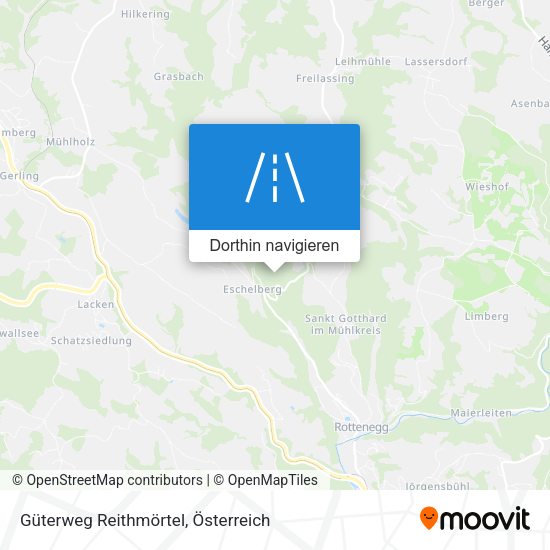 Güterweg Reithmörtel Karte