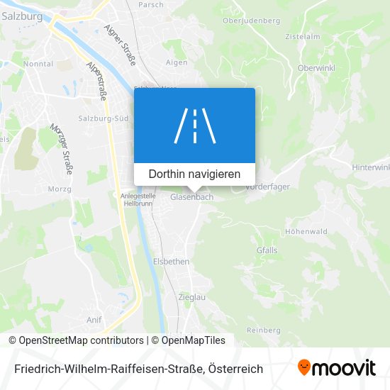 Friedrich-Wilhelm-Raiffeisen-Straße Karte