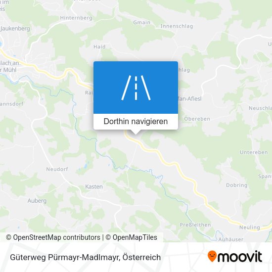 Güterweg Pürmayr-Madlmayr Karte