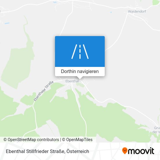 Ebenthal Stillfrieder Straße Karte