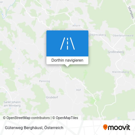 Güterweg Berghäusl Karte