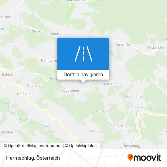 Herrnschlag Karte