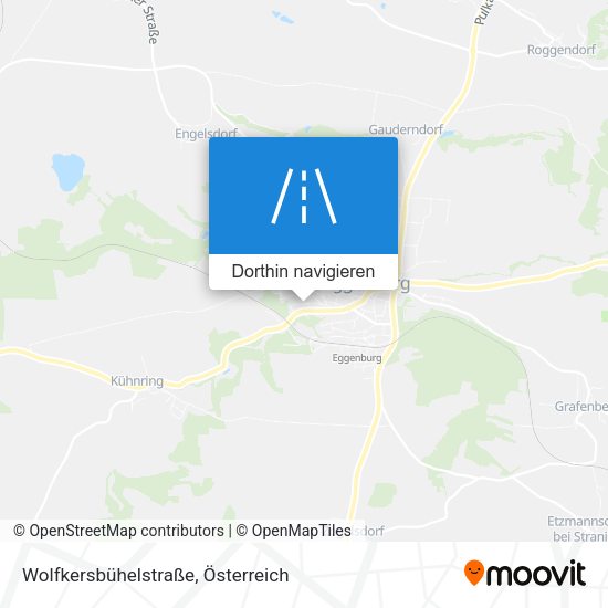 Wolfkersbühelstraße Karte