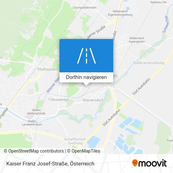 Kaiser Franz Josef-Straße Karte