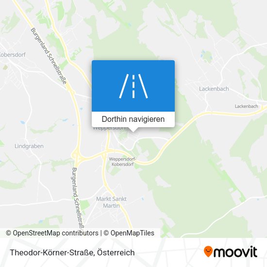 Theodor-Körner-Straße Karte