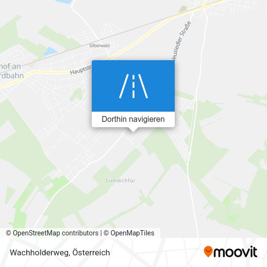 Wachholderweg Karte