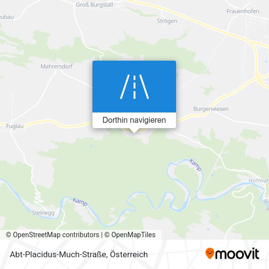 Abt-Placidus-Much-Straße Karte