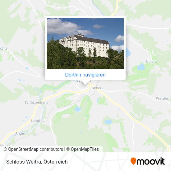 Schloss Weitra Karte