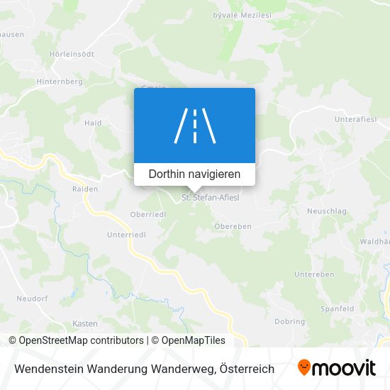 Wendenstein Wanderung Wanderweg Karte