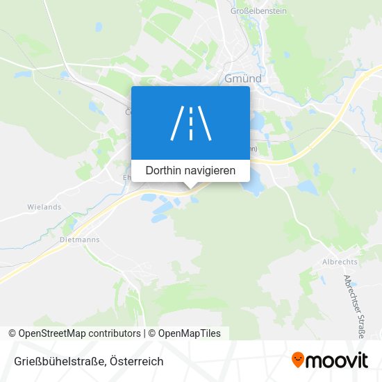 Grießbühelstraße Karte