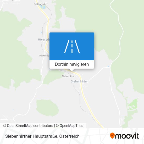 Siebenhirtner Hauptstraße Karte