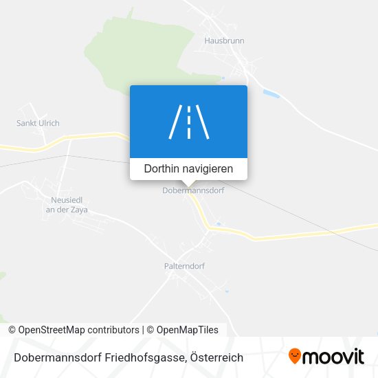 Dobermannsdorf Friedhofsgasse Karte