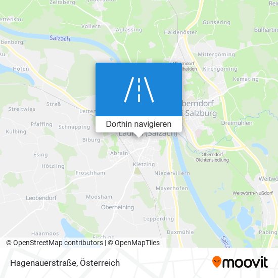 Hagenauerstraße Karte