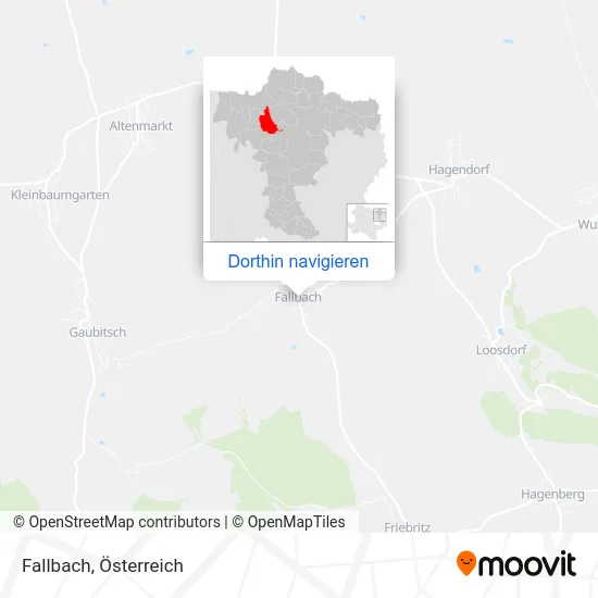 Fallbach Karte