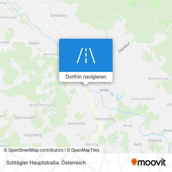 Schlägler Hauptstraße Karte