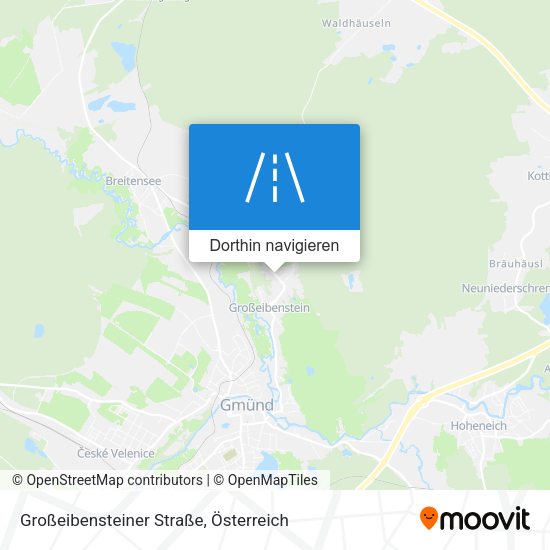 Großeibensteiner Straße Karte