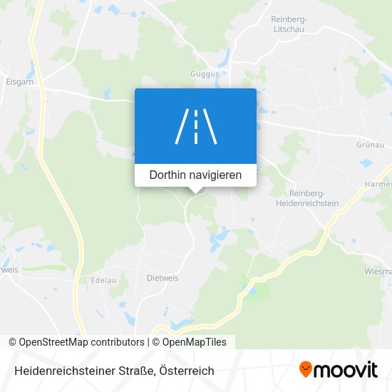 Heidenreichsteiner Straße Karte