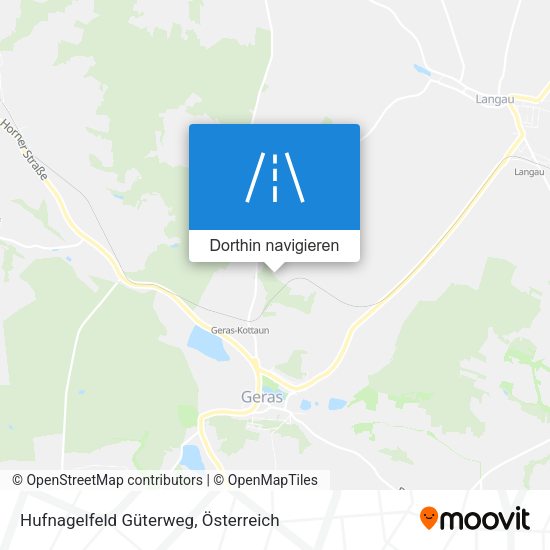 Hufnagelfeld Güterweg Karte