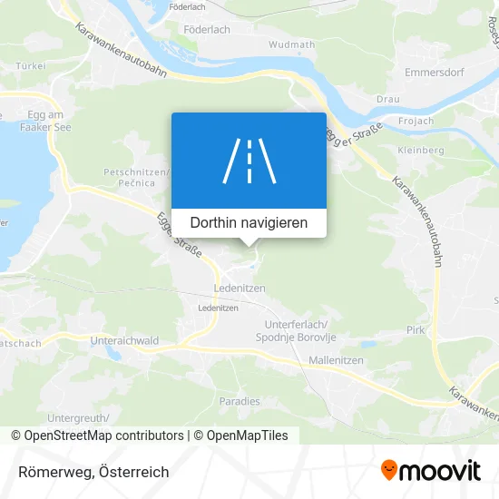 Römerweg Karte