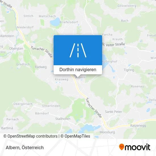 Albern Karte