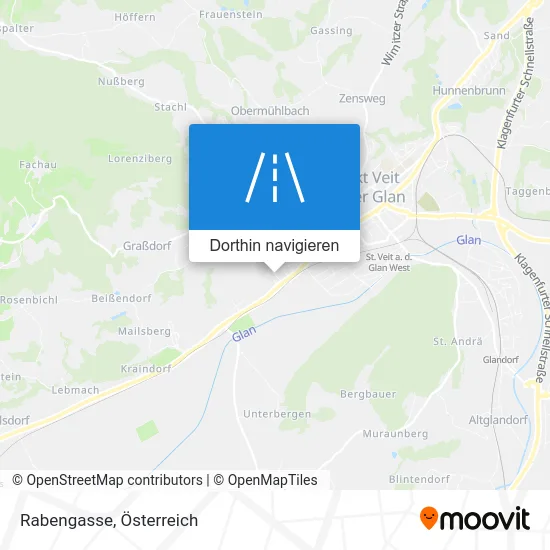 Rabengasse Karte