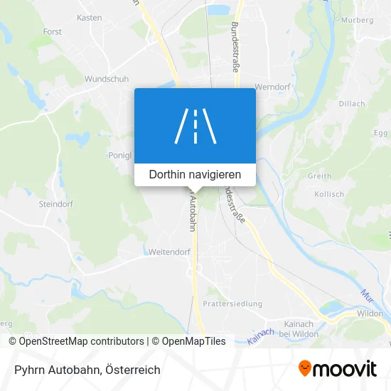 Pyhrn Autobahn Karte