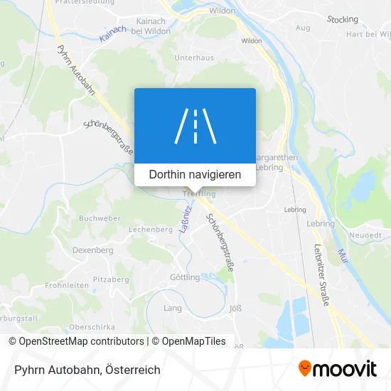 Pyhrn Autobahn Karte