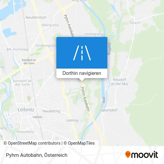 Pyhrn Autobahn Karte